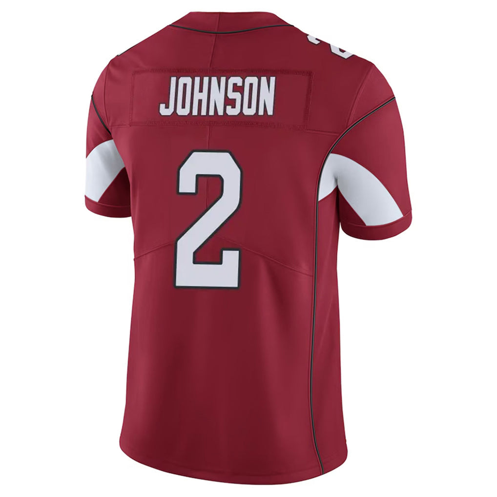 tocy A.Cardinals #2 Will Johnson Player Cardinal Vapor Limited Home Game  Stitched Jerseys