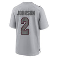 tocy A.Cardinals #2 Will Johnson Player Gray Fashion Home Game Stitched Jerseys