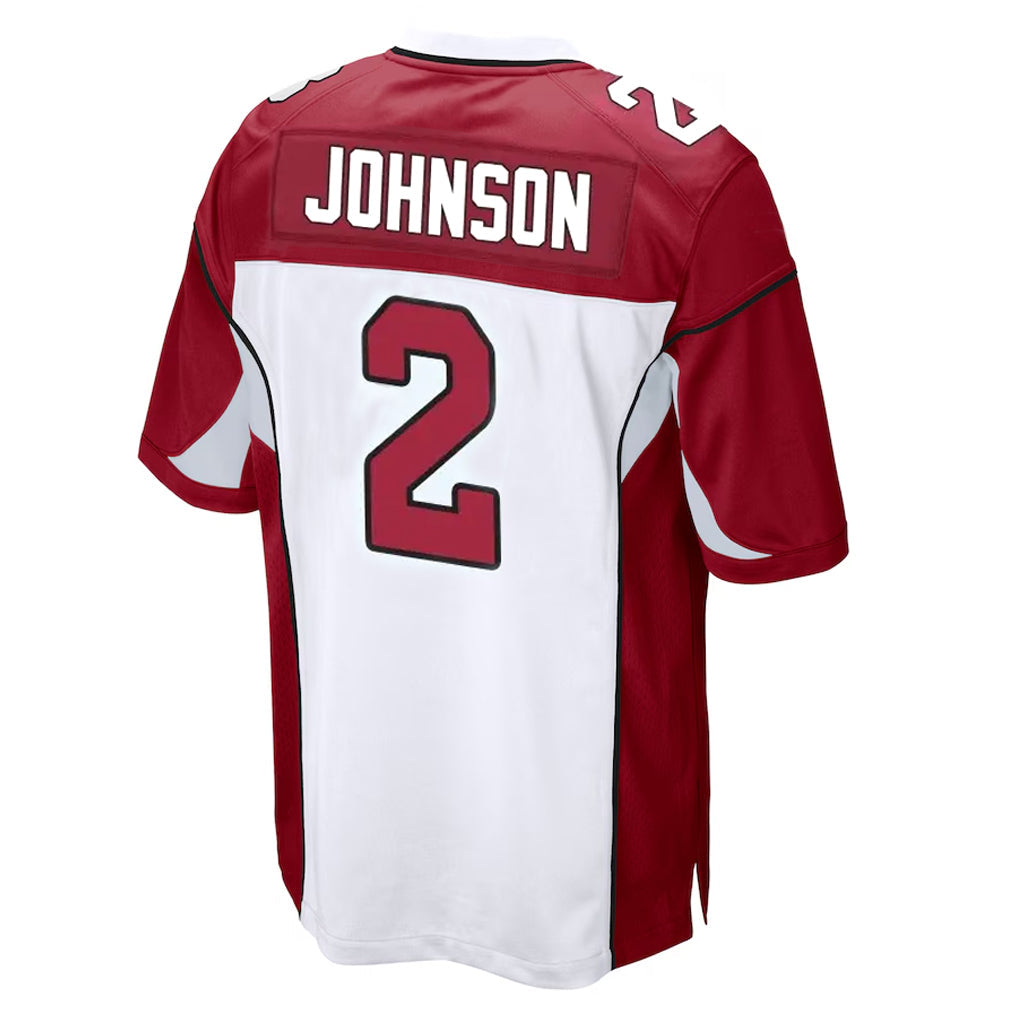 tocy A.Cardinals #2 Will Johnson Player White Cardinal Home Game Stitched Jerseys