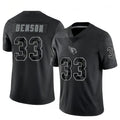 tocy A.Cardinals #33 Trey Benson Player Black RFLCTV Limited Stitched Jerseys
