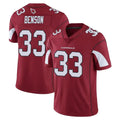tocy A.Cardinals #33 Trey Benson Player Cardinal Vapor Limited Home Game  Stitched Jerseys