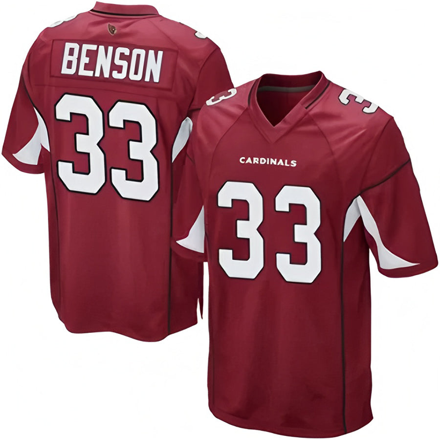 tocy A.Cardinals #33 Trey Benson Player Game Stitched Stitched Jerseys