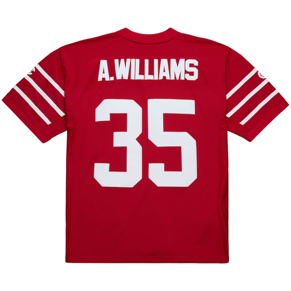 tocy A.Cardinals #35 Aeneas Williams Mitchell & Ness Cardinal 1994 Legacy Replica Jersey Stitched Puhic Game Jerseys