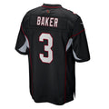 tocy A.Cardinals #3 Budda Baker Player Black Alternate Game Stitched Jerseys