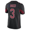 tocy A.Cardinals #3 Budda Baker Player Black Limited Elite Home Game Stitched Jerseys