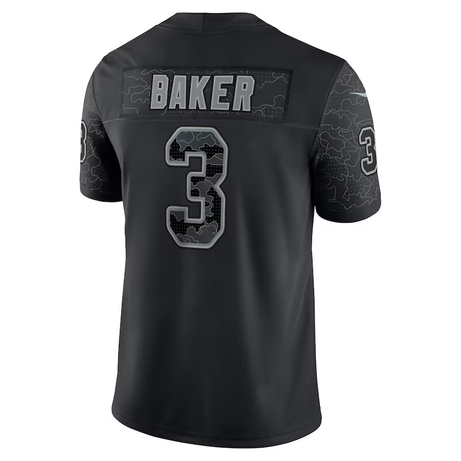 tocy A.Cardinals #3 Budda Baker Player Black RFLCTV Limited Stitched Jerseys