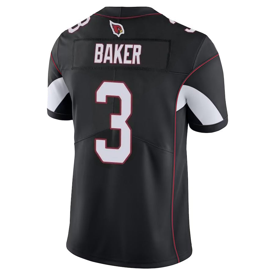 tocy A.Cardinals #3 Budda Baker Player Black Vapor Limited Home Game Stitched Jerseys