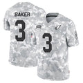 tocy A.Cardinals #3 Budda Baker Player Camo Salute to Service Limited Stitched Stitched Jerseys
