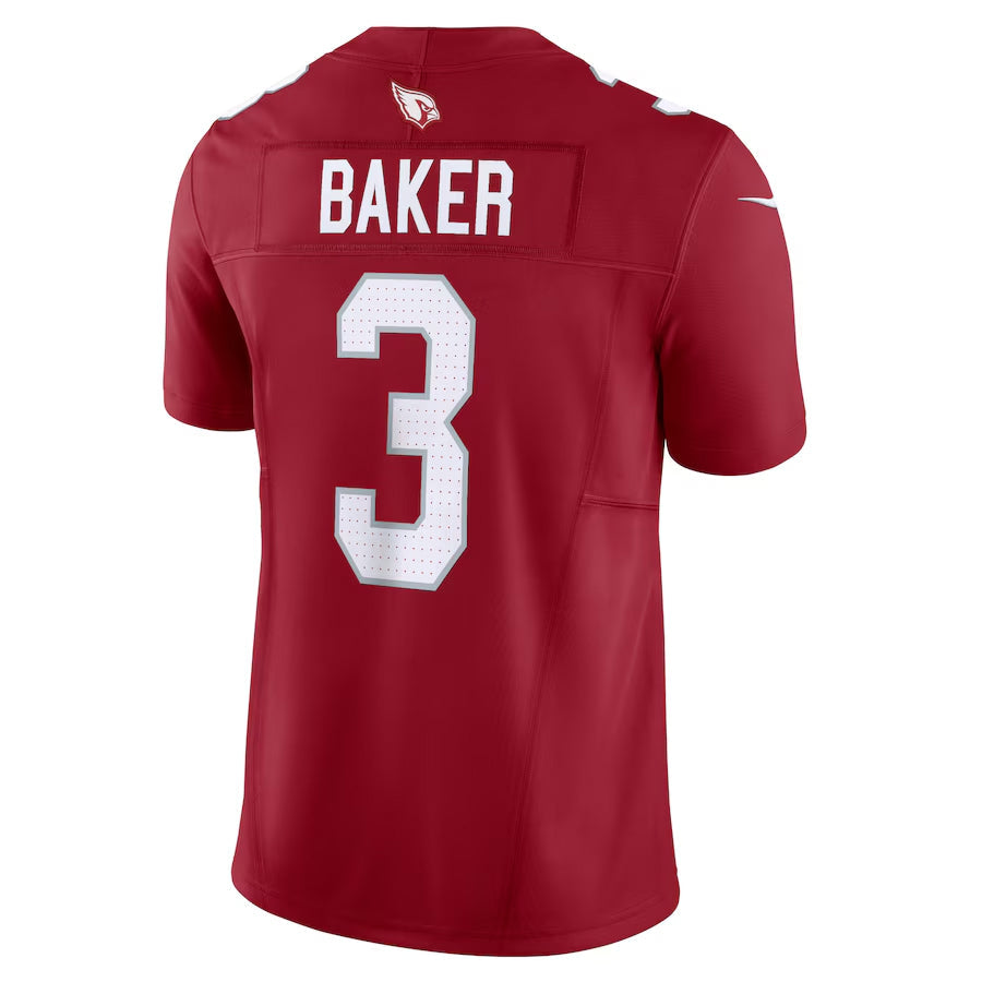 tocy A.Cardinals #3 Budda Baker Player Cardinal Vapor F.U.S.E. Limited Stitched Jerseys