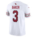 tocy A.Cardinals #3 Budda Baker Player White Vapor F.U.S.E. Limited Stitched Jerseys