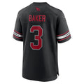 tocy A.Cardinals #3 Budda Baker Player Black Game Stitched  Jerseys