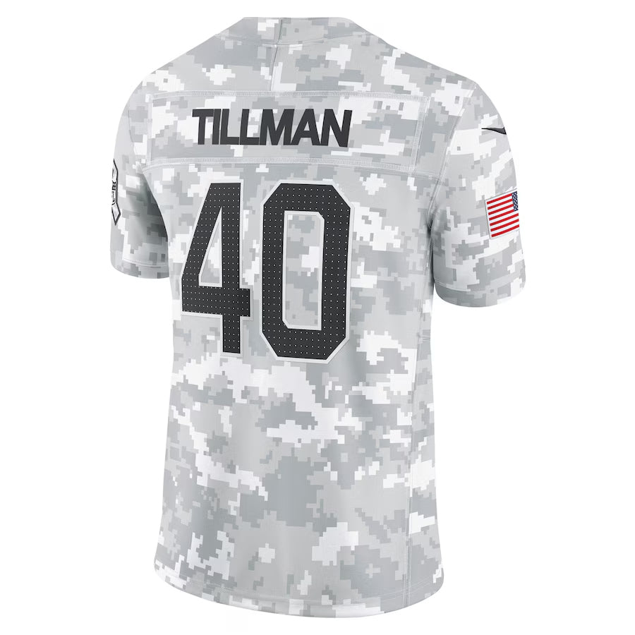tocy A.Cardinals #40 Pat Tillman Player Camo Salute to Service Limited Stitched Jerseys