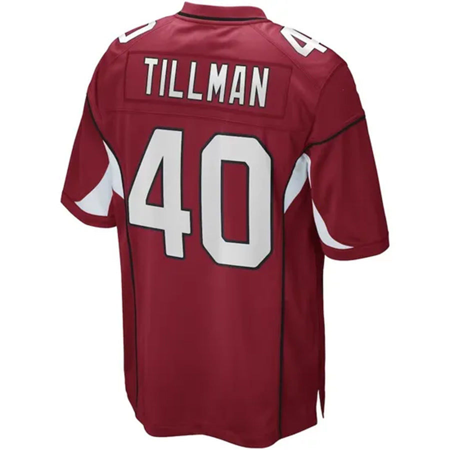 tocy A.Cardinals #40 Pat Tillman Player Cardinal Game Stitched Jerseys