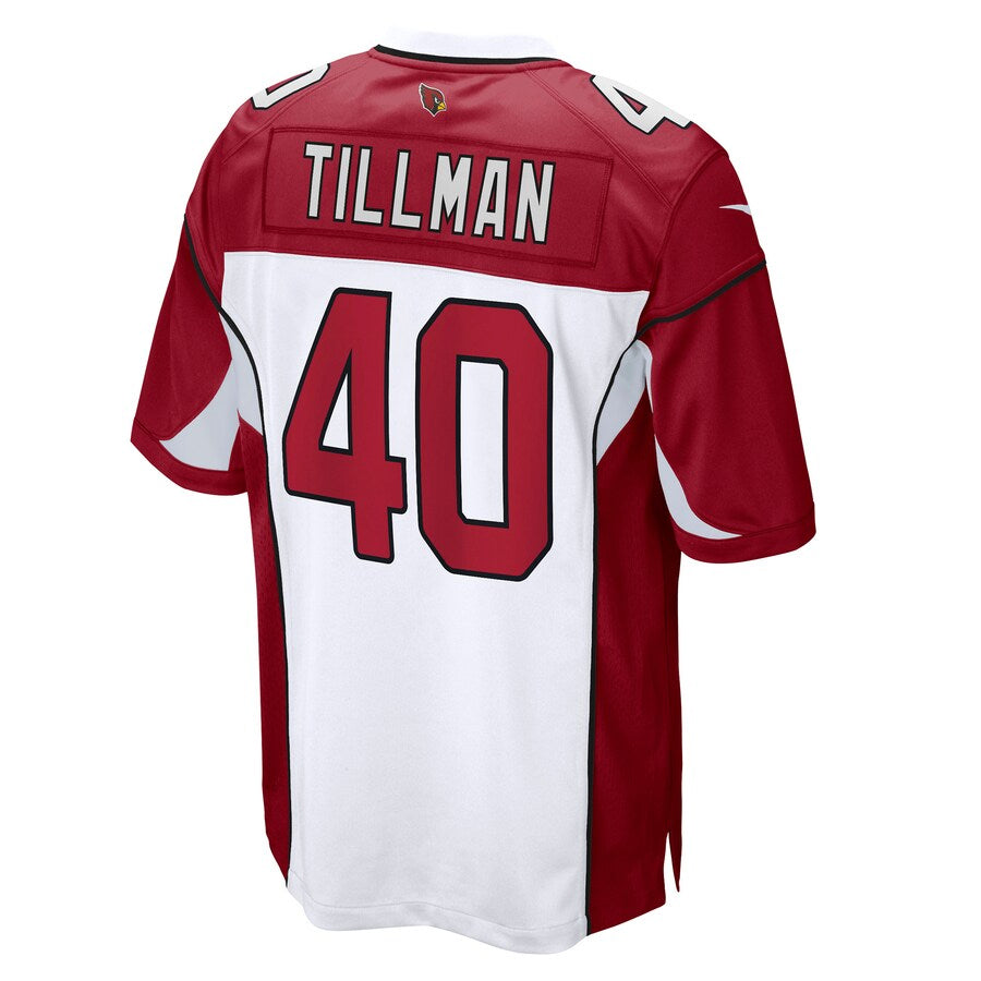 tocy A.Cardinals #40 Pat Tillman Player White Home Game Stitched Jerseys