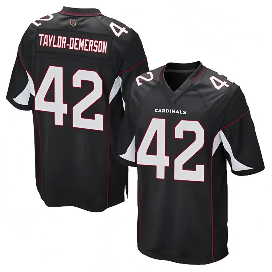 tocy A.Cardinals #42 Dadrion Taylor-Demerson Player Black Game Stitched Jerseys