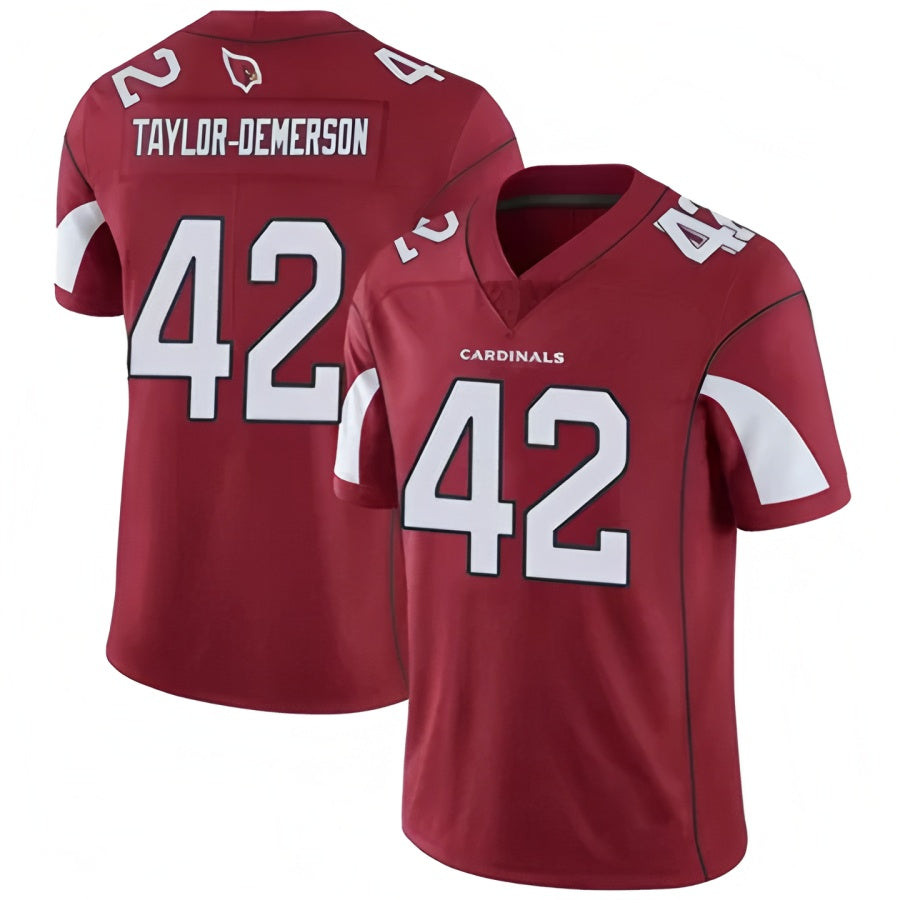 tocy A.Cardinals #42 Dadrion Taylor-Demerson Player Red Limited Stitched Jerseys