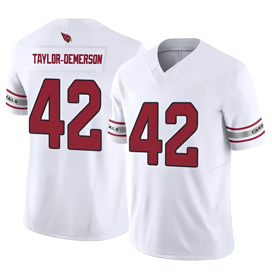 tocy A.Cardinals #42 Dadrion Taylor-Demerson Player White Limited Stitched Jerseys