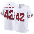 tocy A.Cardinals #42 Dadrion Taylor-Demerson Player Whtie Home Game Stitched Jerseys