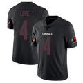 tocy A.Cardinals #4 Jeremiyah Love Player Black Impact Limited Home Game Stitched Jerseys