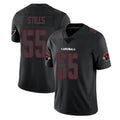 tocy A.Cardinals #55 Dante Stills Player Black Impact Limited Home Game Stitched Jerseys