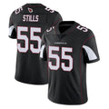 tocy A.Cardinals #55 Dante Stills Player Black Vapor Limited Home Game Stitched Jerseys
