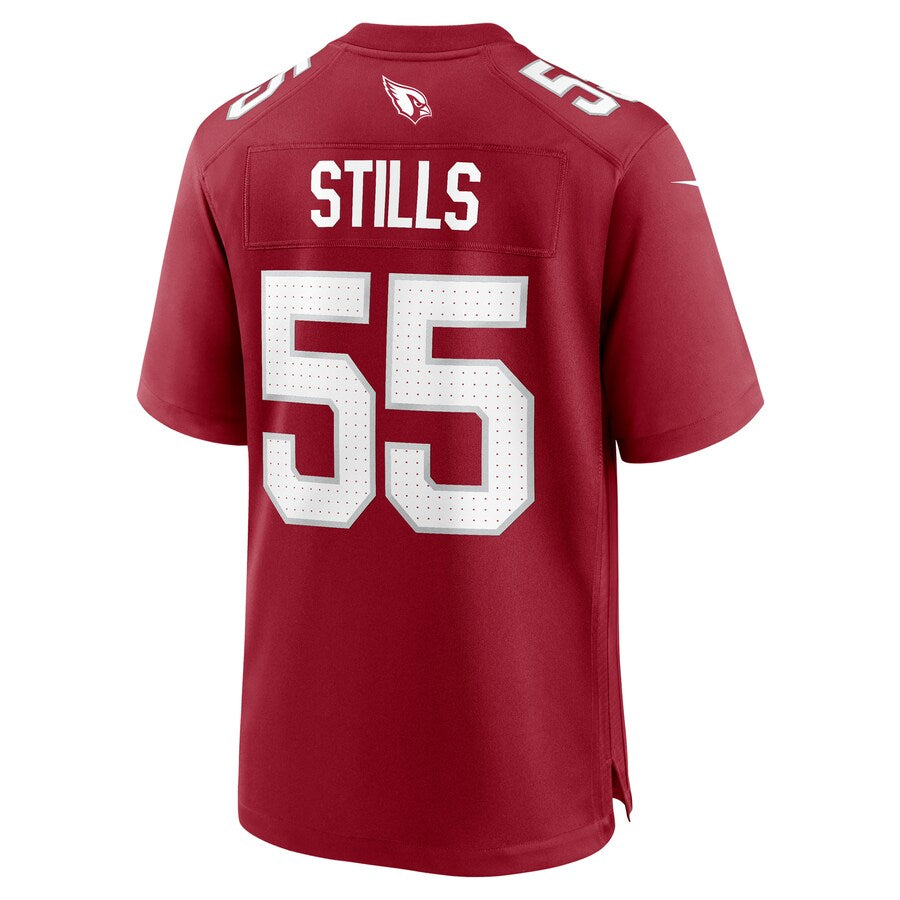 tocy A.Cardinals #55 Dante Stills Player Cardinal Home Game Stitched Jerseys