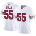 tocy A.Cardinals #55 Dante Stills Player White Vapor F.U.S.E. Limited Home Game Stitched Jerseys