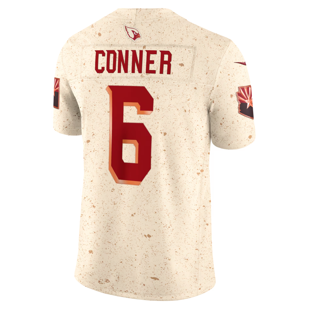 tocy A.Cardinals #6 James Conner Natural 2025 Rivalries Collection Limited Stitched Jerseys