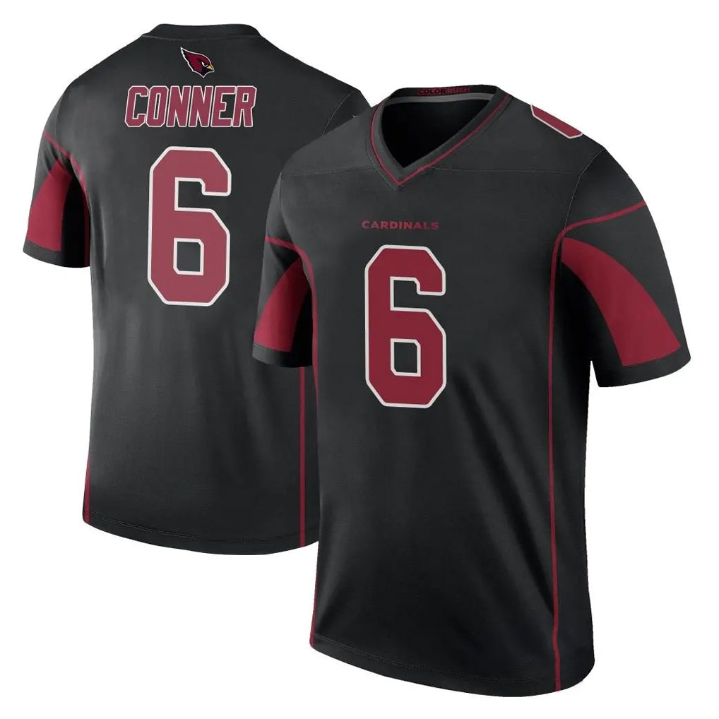 tocy A.Cardinals #6 James Conner Player Black Color Rush Vapor Limited Untouchable Stitched Jerseys