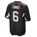 tocy A.Cardinals #6 James Conner Player Black Home Game Stitched Jerseys
