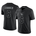 tocy A.Cardinals #6 James Conner Player Black RFLCTV Limited Home Game Stitched Jerseys