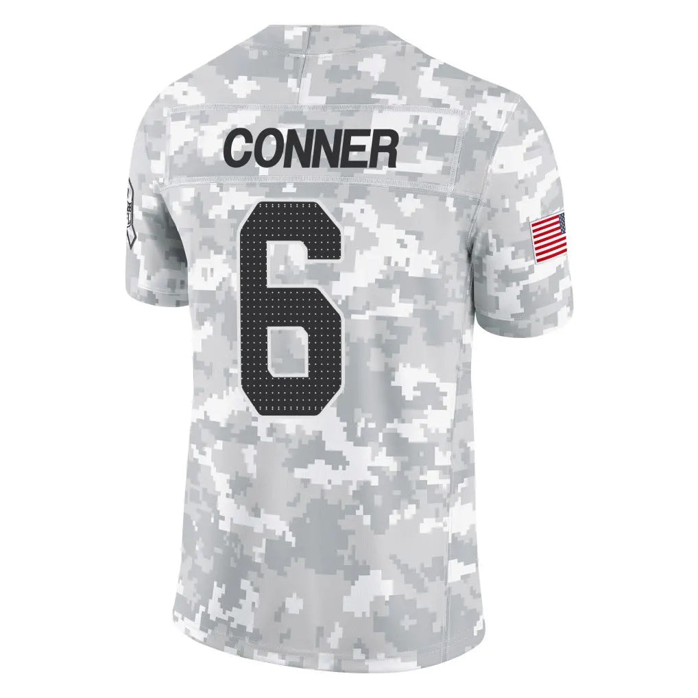 tocy A.Cardinals #6 James Conner Player Camo Salute to Service Limited Home Stitched Jerseys