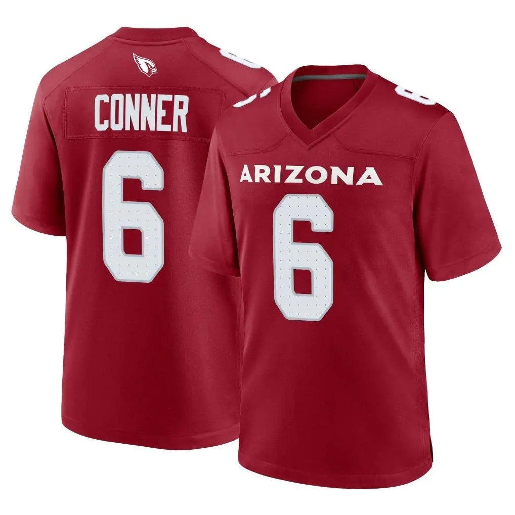 tocy A.Cardinals #6 James Conner Player Cardinal Limited Home Game Stitched Jerseys