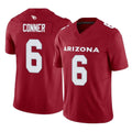 tocy A.Cardinals #6 James Conner Player Cardinal Vapor F.U.S.E. Limited Home Game Stitched Jerseys