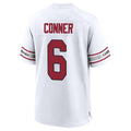 tocy A.Cardinals #6 James Conner Player White Home Game Stitched Jerseys