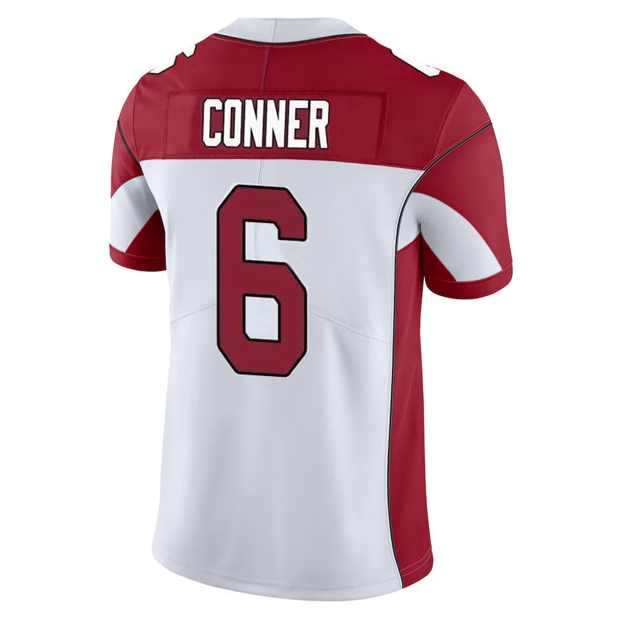 tocy A.Cardinals #6 James Conner Player White Vapor Limited Home Game Stitched Jerseys
