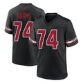 tocy A.Cardinals #74 Isaiah Adams Player Black Alternate Game Stitched Jerseys