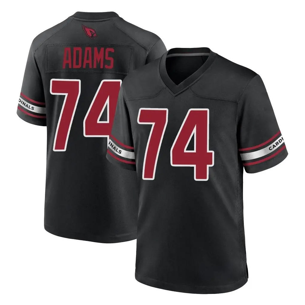 tocy A.Cardinals #74 Isaiah Adams Player Black Alternate Game Stitched Jerseys