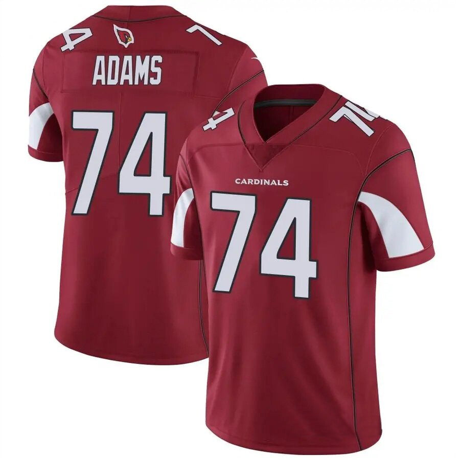 tocy A.Cardinals #74 Isaiah Adams Player Red Game Stitched Jerseys