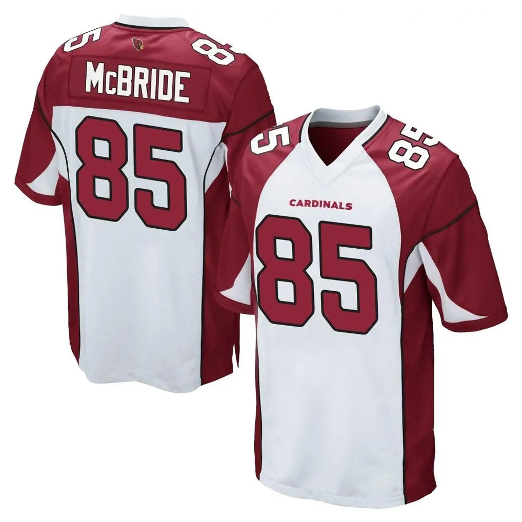 tocy A.Cardinals #85 Trey McBride Player White Cardinal Home Game Stitched Jerseys