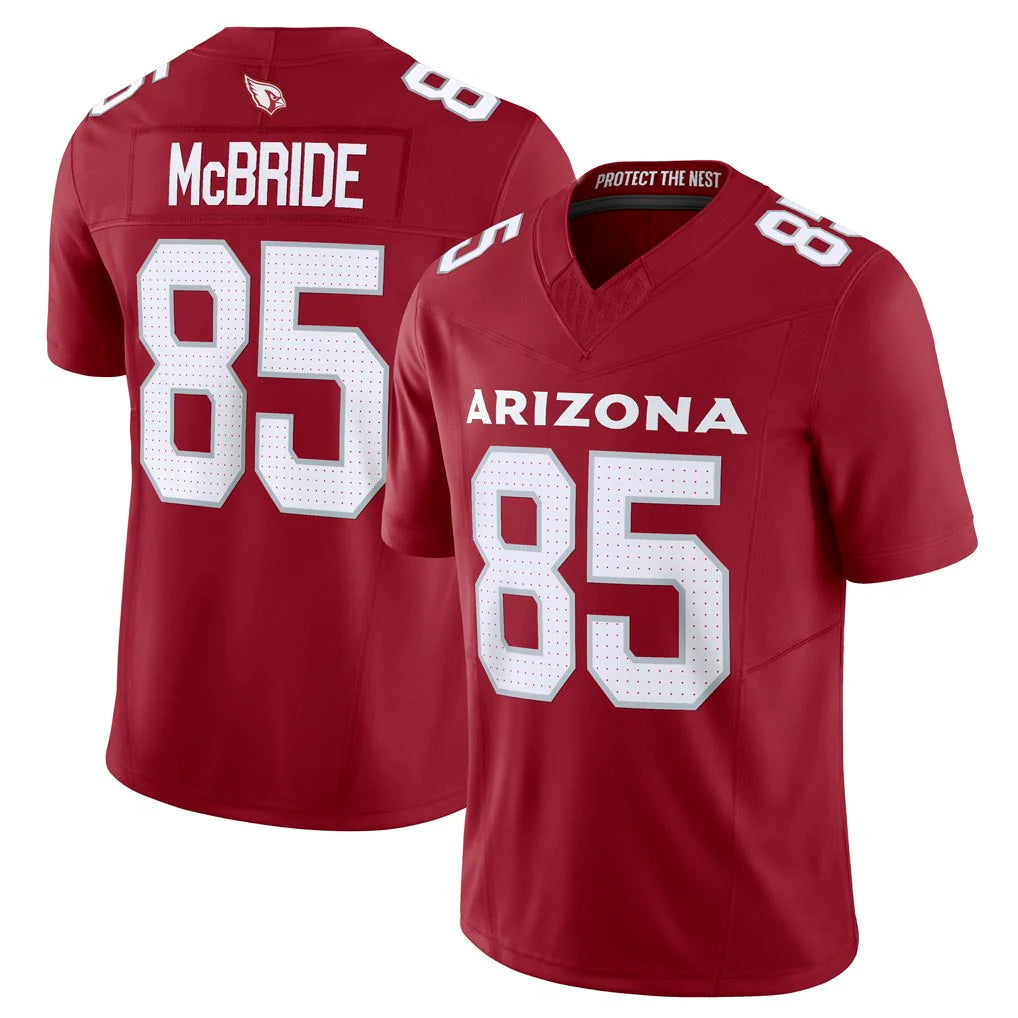 tocy A.Cardinals #85 Trey McBride Player Red Vapor F.U.S.E. Limited Stitched Jerseys
