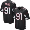 tocy A.Cardinals #91 L.J. Collier Player Black Game Stitched Jerseys