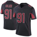 tocy A.Cardinals #91 L.J. Collier Player Black Vapor Limited Elite Stitched Jerseys