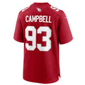 tocy A.Cardinals #93 Calais Campbell Player Cardinal Home Game Stitched Jerseys