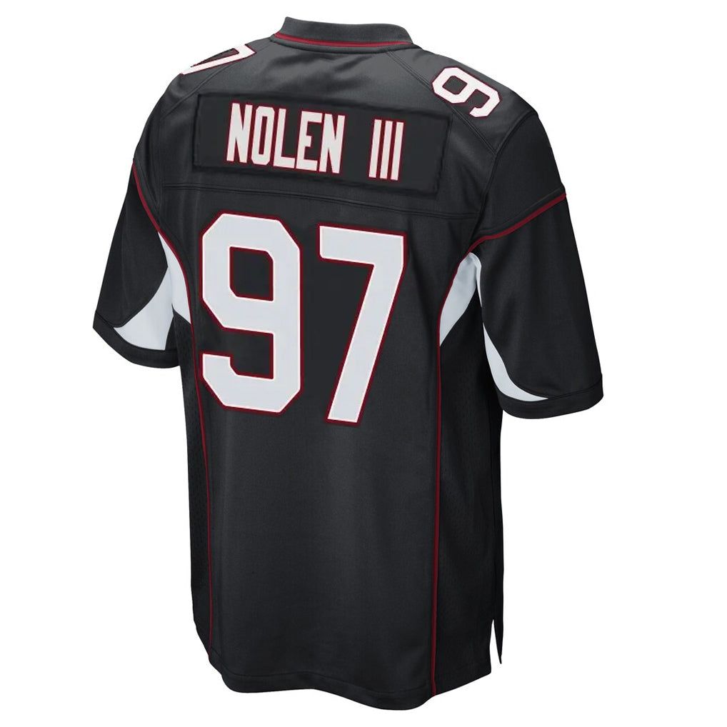 tocy A.Cardinals #97 Walter Nolen III Player Black Home Game Stitched Jerseys