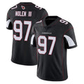 tocy A.Cardinals #97 Walter Nolen III Player Black Vapor Limited Home Game Stitched Jerseys