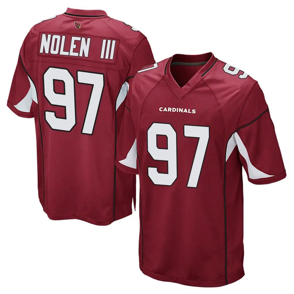 tocy A.Cardinals #97 Walter Nolen III Player Cardinal Home Game Stitched Jerseys