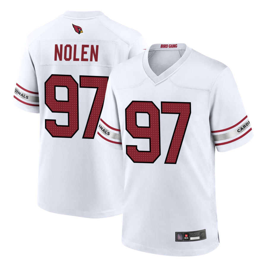 tocy A.Cardinals #97 Walter Nolen III Player White Game Stitched Jerseys