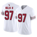tocy A.Cardinals #97 Walter Nolen III Player White Vapor F.U.S.E. Limited Home Game Stitched Jerseys