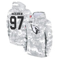 tocy A.Cardinals #97 Walter Nolen Player Arctic Camo Salute to Service Limited Hoodies Stitched Jerseys